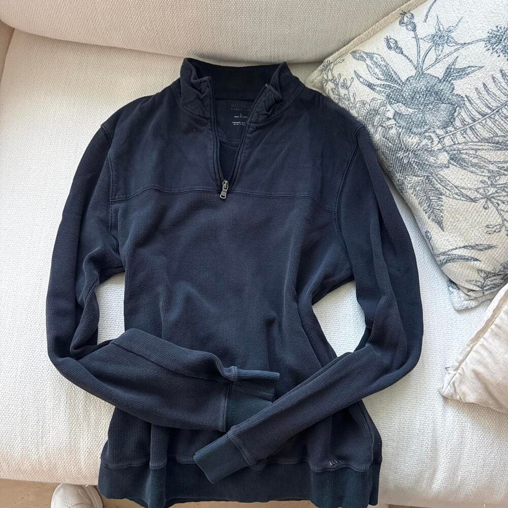 Navy blue micheal kors quarter zip